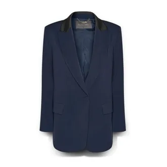 Elena Miro Mujer, Chaquetas, Azul, Talla: 5XL