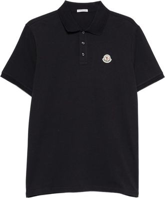 Moncler Logo-patch Polo Shirt