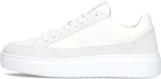 Clay Schoenen, Heren, Wit, 41 EU, Leer, Enzo Heren Sneakers