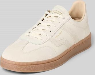 GANT Sneaker aus echtem Leder Modell Cuzima in Weiss, Gr&ouml;&szlig;e 36