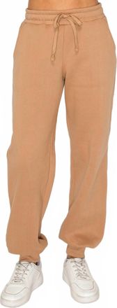Knit Riot Stride Track Jogger Pants In Mocha