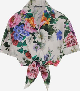 Dolce & Gabbana Floral Print Shirt