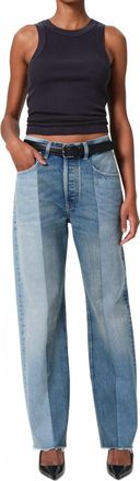 Citizens Of Humanity Three Tone Dahlia Pant In Blue