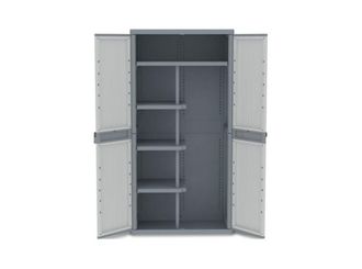 Terry Terry - Armario Resina Escobero Jumbo Xl Wave 180 X 89,7 X 53,7 Cm