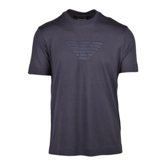 Emporio Armani T-Shirt - Heren - T-shirts - Grijs - 3XL - Katoen - Tops