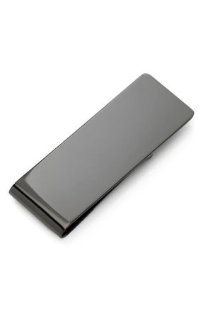 Cufflinks Inc. Stainless Steel Money Clip in Gunmetal at Nordstrom