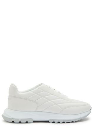 Givenchy Quilted Leather Sneakers - White - 45 (IT45 / UK11)
