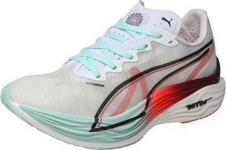 Puma Puma Deviate Nitro Elite 3 Road Running Shoes Womens Hyrox Red/White 6 UK
