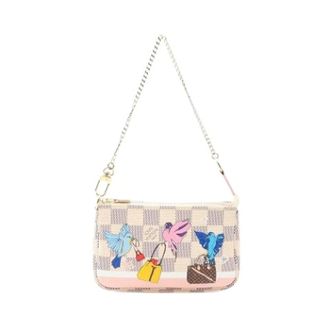 Louis Vuitton Pre-owned Mini Pochette - Dames - Pre-owned - Veelkleurig - Maat: ONE Size Leer