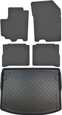 OEM Suzuki Sx4 Ii S-cross Suv Desde Septiembre De 2013. Juego De Alfombrillas De Goma Para Coche Y Alfombrilla Para Maletero