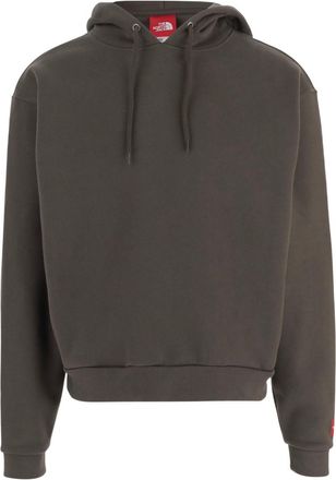 The North Face Taupe Green Solid Hoodie