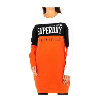 Superdry Hoodie met Ribdetails - Dames - Sweatshirts - Veelkleurig - 2XS - Katoen - Hoodies & sweatvesten