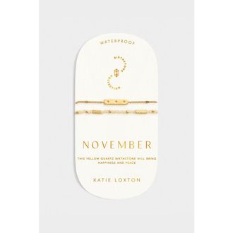 Katie Loxton Birthstone Bracelet November at Nordstrom