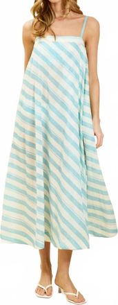 Mestiza New York Portofino Maxi Dress In Aegean Stripe