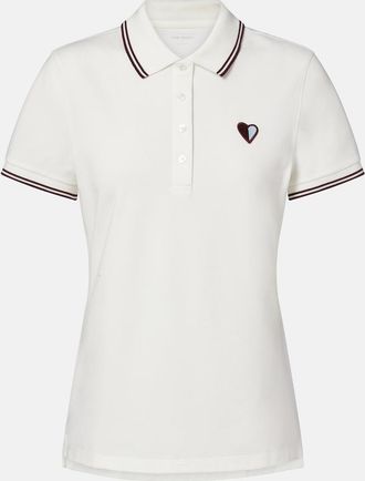 Tory Burch Polo de piqu&eacute; en mezcla de algod&oacute;n