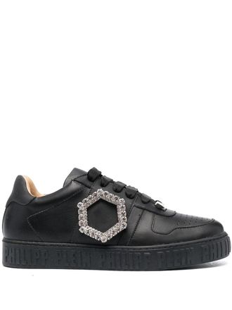 Philipp Plein Sneakers con decorazione - Nero