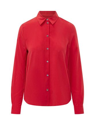 Pinko Red Regular Solid Shirt