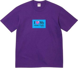 SUPREME SS26 Alone Time T-Shirt Purple SUP-SS26-163-PUR