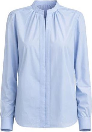 C&acirc;llas Milano Olympia Long sleeve shirt in Pale Blue at Nordstrom, Size 12 It