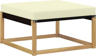 vidaXL Reposapi&eacute;s De Exterior Madera De Acacia S&oacute;lida Vidaxl