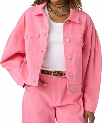 Hunter Bell Solene Jacket In Peony