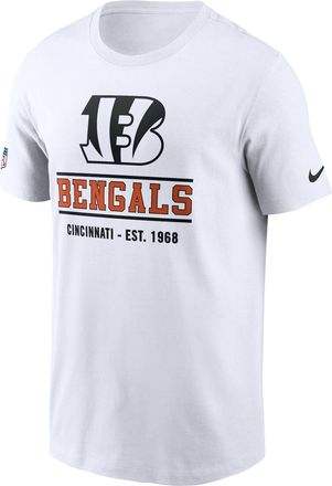 Nike Cincinnati Bengals Essential Nike Mens Dri-FIT NFL Long-Sleeve T-Shirt in White | 02ET10A9A-TC1