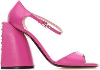 N&deg;21 Stijlvolle Zomer Sandalen - Dames - Sandalen met hakken - Roze - 40 EU - Schoenen