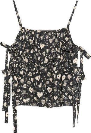 R13 Floral-print Top