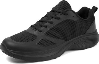 Generic Shoes for Men UK - Mens Breathable Running Shoes Lightweight Athletic Sneakers for Walking Gym Fitness Training and Casual Wear with Comfortable Mesh 