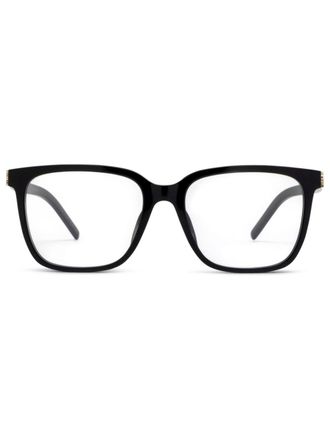 Saint Laurent Eyewear Occhiali squadrati - Nero