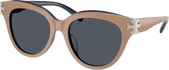 Tory Burch TY7209U 193987 Womens Sunglasses Brown Size 53
