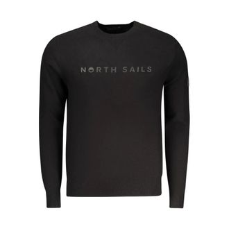 North Sails Heren, Truien, Zwart, Maat: XL Viscose