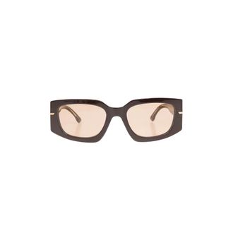 Victoria Beckham Occhiali da sole oversize - - Accessories - Donna - Marrone - ONE SIZE