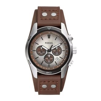 Fossil Heren, Accessoires, Bruin, Maat: ONE Size Leer