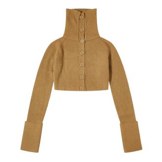 Sportmax Dames, Truien, Bruin, Maat: XS