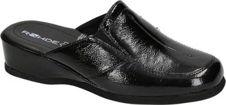 Rohde Mandal - Dames - Sleehakken - Zwart - 40 EU - Leer - Schoenen