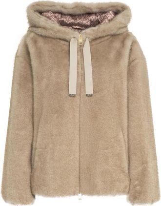 Herno Jassen - Dames - Jassen - Beige - M - Jassen