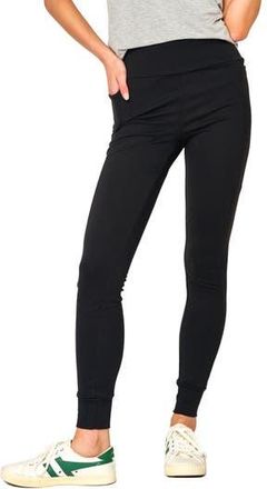 Gibsonlook Essential Soft Ponte Pants in Black at Nordstrom Rack, Size Xx-Small