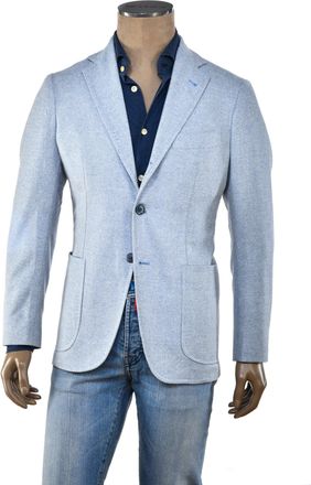Sartorio Herringbone Virgin-Wool Sport Jacket
