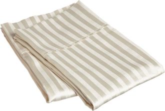 Superior 400 Thread Count Combed Cotton Striped Pillowcases