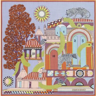 Inouï Editions Square 100X100 Cm Quatre Saisons Scarf