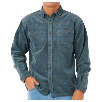 Rip Curl Premium Surf Cord L/S Shirt Hemd f&uuml;r Herren | blau