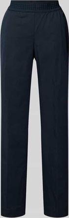 Toni Stoffhose mit elastischem Bund Modell Pia in Marine, Gr&ouml;&szlig;e 44K