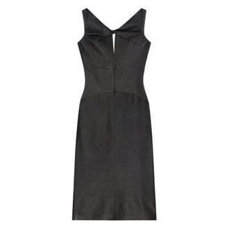 Givenchy Dames, Jurken, Zwart, Maat: S Leer