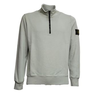 Stone Island Sweatshirts, male, Green, XL, Sweatshirt