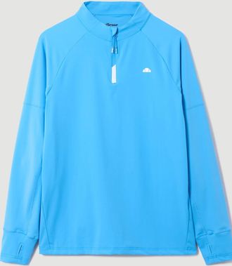 Ellesse Mens Musica 1/4 LS Tee - Blue - Size: 34