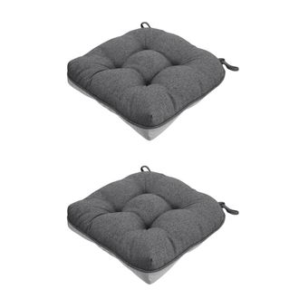 OEM Coj&iacute;n Para Silla Con Almohadilla Antideslizante - Gris Oscuro