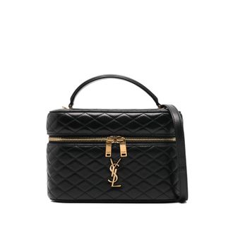 Saint Laurent Large Gaby Lambskin Tote Bag