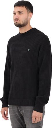 Calvin Klein Jeans Uomo, Maglie, Nero, XL, new