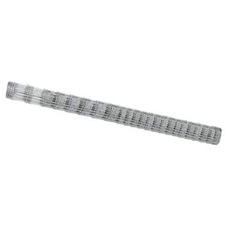 Berkfield Home Field Fence 1.6x25 m Galvanised Steel in Silver